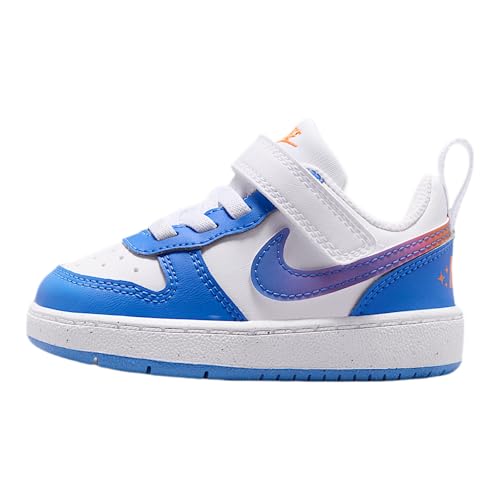 Image of Nike Unisex Kids' Court Borough Low Recraft Shoes - Boys Girls Todders & Baby Sneakers