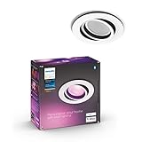 Hue Centura ofrece el toque óptimo de ambiente en cualquier ocasión; adecuado para el salón y el dormitorio; contrólalo por Bluetooth para ajustar al instante escenas de iluminación en una sala o emparéjalo con un Hue Bridge para disfrutar de toda una variedad de funciones de iluminación