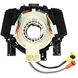 Partsline Contacteur tournant compatible avec 350Z, 370Z, Micra III, Murano I, Navara NP300, Note, NV200, Pathfinder III, Qashqai +2, Tiida, X-Trail - 25560JD003