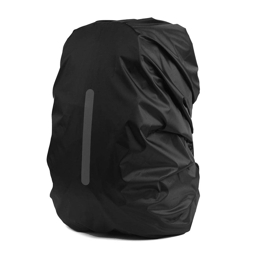 Calandis Adjustable Waterproof Rain Proof Backpack Cover Raincover 30-40L Black-image-4