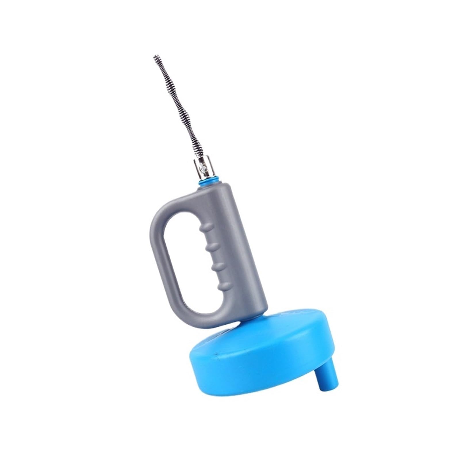 Kitchen Toilet Sewer Blockage Hand Tool Pipe Dredger Drains Dredge Drill-Powered Extendable Powerful Clearing Capability(5m)