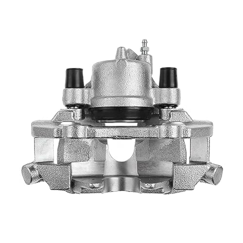 Image of Detroit Axle - Pair Front Disc Brake Calipers with Brackets Replacement for 2004 Mazda 3 (2.0L)