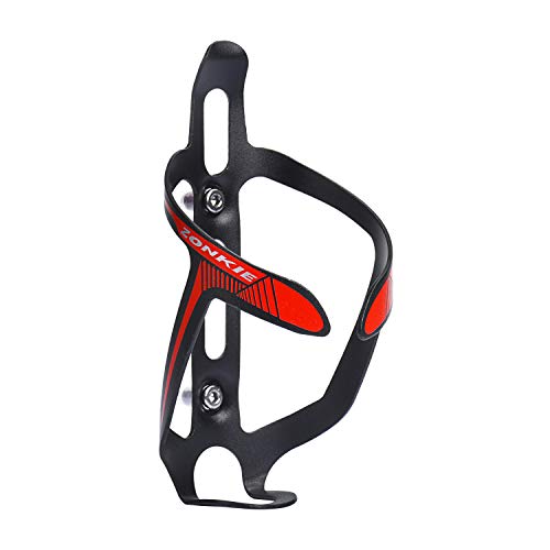 zonkie Bicycle Water Bottle Cages, Basic MTB Bike Bicycle Aluminum Alloy Lightweight Water Bottle Holder Cages, Road - Image 2