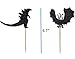 Black Glitter Godzilla Cupcake Toppers,Godzilla:King of The Monsters Themed Party for Birthday Party,Baby Shower Decorations, etc.24 Pcs Cupcake Toppers Includes 8 Styles. Product Name