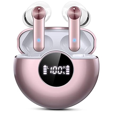 Auriculares Inalambricos Tianeer Bluetooth 5.2 HD Micrófono IP7 Impermeable Cover