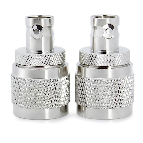 UU TOJOIN 2PCS N Type Male to BNC Type Female RF Coaxial Adapter Connector 4GHz 50 Ohm for RF Cable Coupler Antenna - Image 3