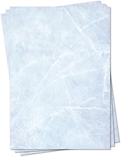 Gastronomie Papier (Blau-Eis-Marmor, DIN A4, 100 Blatt) für Gastronomie Papier (Blau-Eis-Marmor, DIN A4, 100 Blatt) für