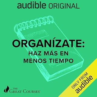 Organ&iacute;zate Audiobook By Ciara Conlon, The Great Courses cover art