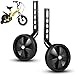 ZOSEN Bike Training Wheels Bicycle Stabilizers for Kids Bike Support Wheels for 12 14 16 18 20 Inch Bicycle (Black, 1 Pair)