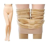 Alexvyan Women Warm Thick Fur Lined Fleece Thermal Soft Legging Winter Slim Fit Tights Stocking