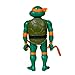 Super7 Teenage Mutant Ninja Turtles Michelangelo 3.75 in Reaction Figure