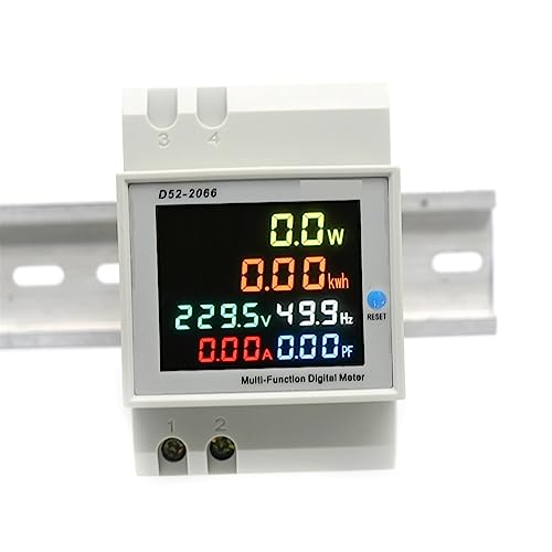 Fréquence volt amp moniteur AC 220V multifonction wattmètre kWh mètre