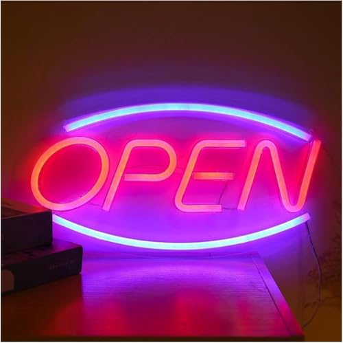 Tenture murale et lumières néon décoratives pour relooker votre bureau