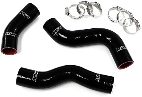 HPS 57-1218-BLK-2 Black Silicone Radiator Coolant Hose Kit