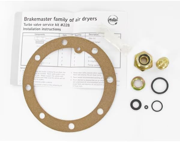 Air Brake Dryer Valve Kit, Mfr: 228-A
