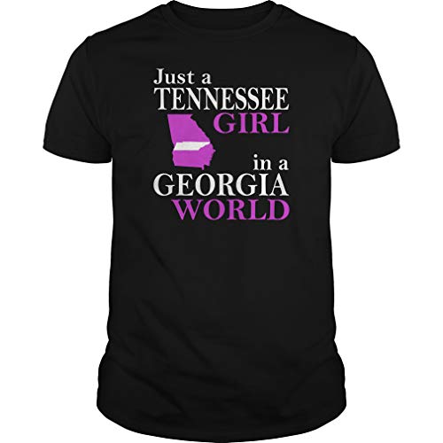 Just a Tennessee Girl in a Georgia World T-Shirt - Unisex Tee