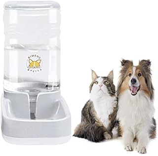 Old Tjikko Pet Water Dispenser,Cat Water Bowl,Dog Water Bowl Automatic,Large Automatic Drinking Fountain for Cat Dog,3.8L(1 Gallon) Pet Waterer