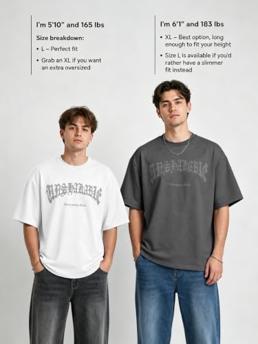 Image of EMMIOL Mens Y2k Baggy Shirts Graphic Tees Oversized Crew Neck Short Sleeve Streetwear Tshirts Summer Tops 2026