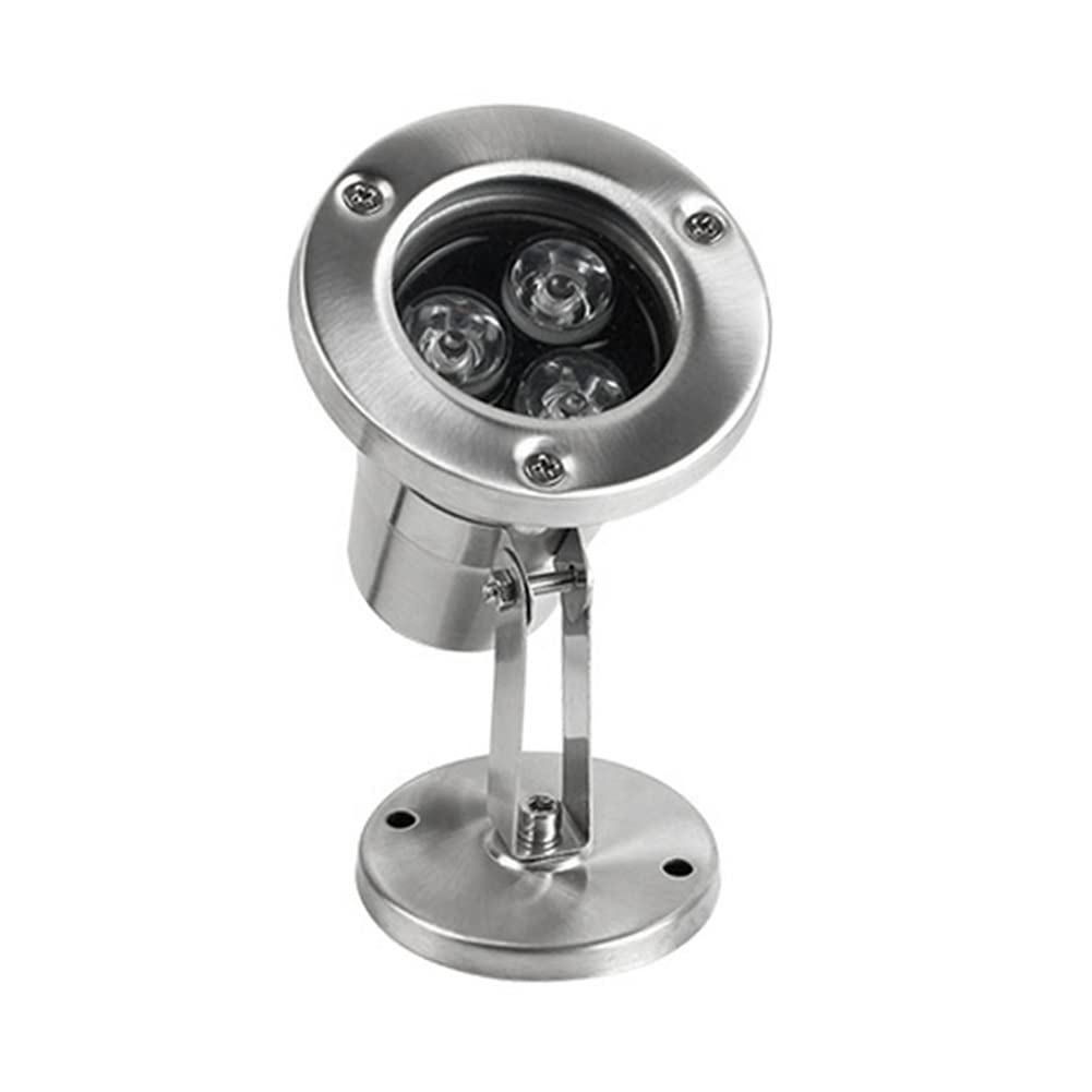 Kongou LED Underwater Light, IP68 Waterproof Pool Underwater Lights, 3W 12V RGB Color Changing LED Lights, Fountain Aquarium Light, Pool Decorations