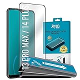 Jaym - Vetro temperato Premium per Apple iPhone 14 Plus / 13 Pro Max - Piatto 2.5D - Garantito a Vita Rinforzato 9H Ultra Resistente Qualità superiore Asahi - Applicatore su Misura Incluso