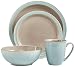 Denby USA Blends Truffle 4 Piece Set, Blue