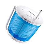 フォートゲート 手回し式洗濯機 ポータブル手動ランドリー洗濯機と回転式乾燥機 キャンプ旅行アパート用手回し式洗濯機