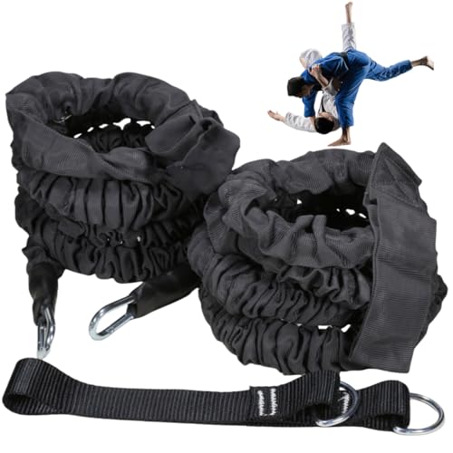 Resistance Rubber Tube, 40lbs Rubber Elastic Exercise Bands for Judo, Wrestling, Jiu Jitsu Specific Training (40LBS)