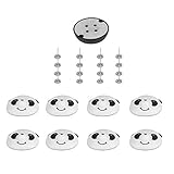 Fácil de usar, simplemente coloque el pin en el edredón e insértelo en la tapa. Fácil de quitar, simplemente use el separador magnético adjunto para separar las tapas y los pasadores en segundos