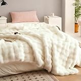 lit superpose avec bureau pas cher Couverture en peluche lapin de haute qualité : cette couverture est délicate et respirante et elle est sèche toute la nuit et non étouffante. Les couvertures en fausse fourrure sont fabriquées en tissu à poils longs et avec une doublure en peluche courte douce pour la peau et sont cousues ensemble sans couture pour éviter les chutes