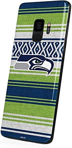 Skinit Decal Phone Skin Compatible with Galaxy S9 - Officially Licensed NFL Seattle Seahawks Trailblazer Design