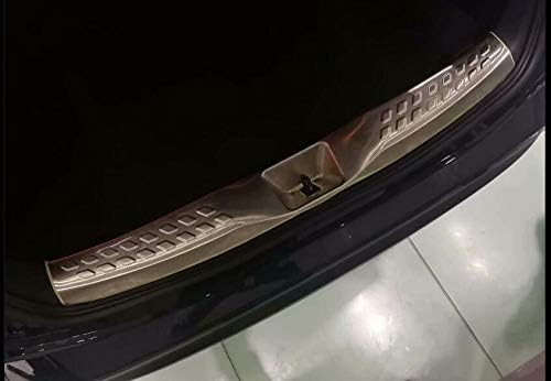 / 1Pcs ABS Chrome Car Rear Door Tailgate Trunk Lid Protection Car Rear Bumper Guard Trunk Edge Trim Cover for Toyota C-HR 2017 2018 2019 2020