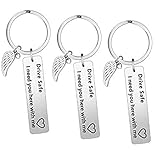 3 packs of stainless steel keychains, my truck driver's husband, dad's Valentine's day gift, stockings, husband's gift