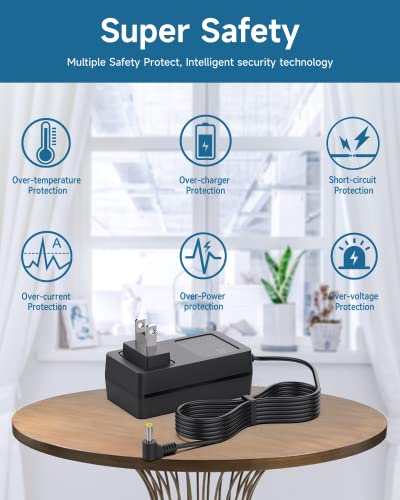 Charger For Gateway Laptop 12V 2A- (For Gwnc21524 Gwtc116 Gwtn116 Gwtn133 Gwtn141 N11Sp3 Gwtc116-2 Gwtn116-3 Gwtn141-1 Gwtn141-5 Gwtn156-11 Evoo Ev-C-116-5 Ev-C-116-6, Saw30-120-2000U Ac Power Supply) #TOP4