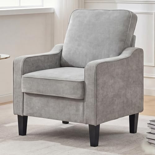 Mangodan Comfy Accent Chair for Living Room, Mid Century Modern