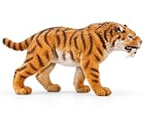 Gemini&Genius Smilodon Figure Saber-Toothed Tiger Prehistoric Wild Animal
