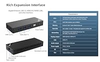 youyeetoo BY52 Mini Pc, Intel N100 CPU -12th Gen Alder Lake - bis zu 3.4GHz, 12 / 16GB LPDDR5 RAM, 256GB- 1TGB NVME SSD, Mini Gaming PC, mit Dual HDMI 2.0 4K,Office/HTPC (16GB+512GB SSD) – Ansicht 8