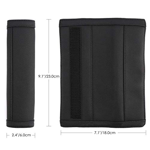 Seg Direct Black Seat Belt Pads Pack Of 2 #TOP4