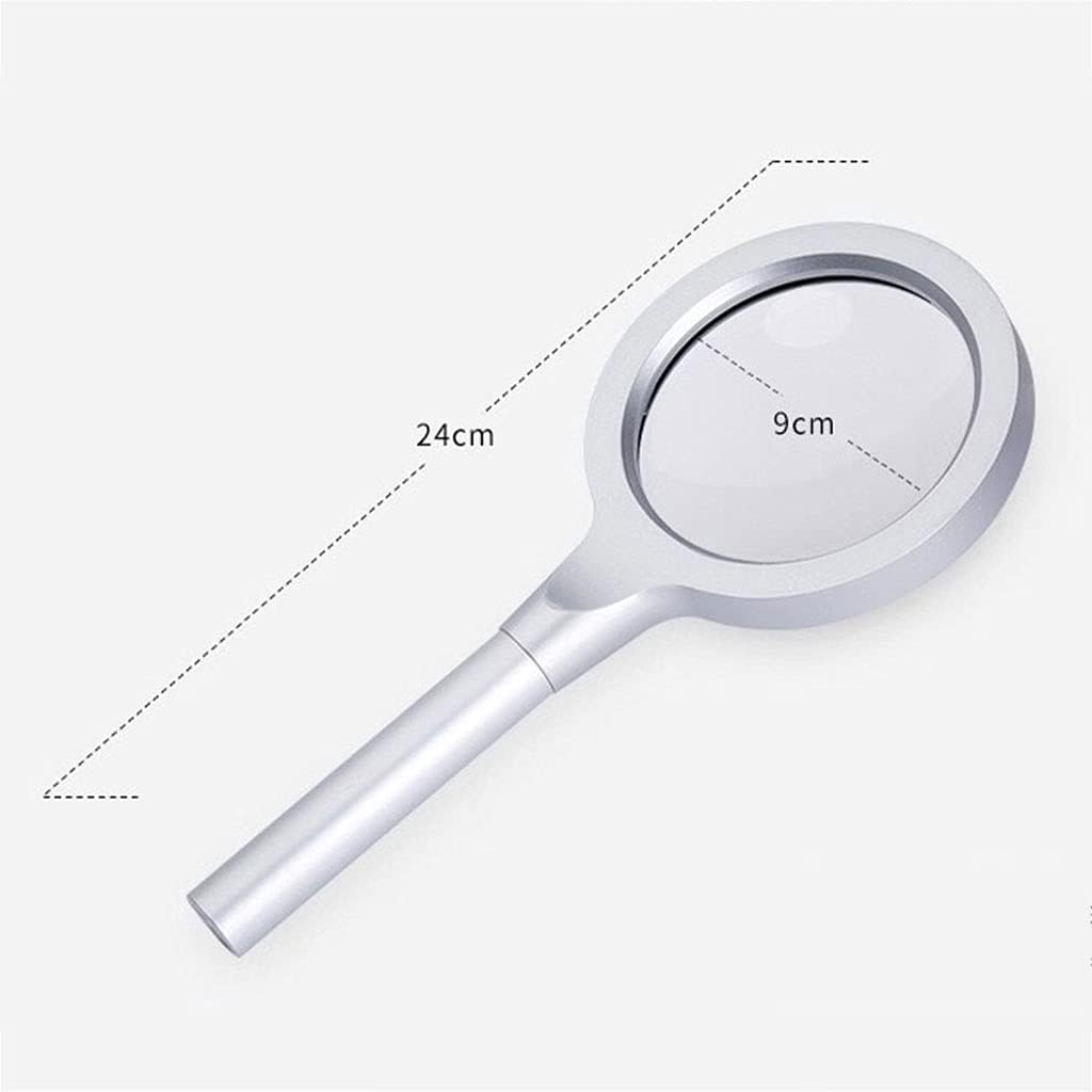 Magnifying Glasses 10X Handheld Magnifying Glass Reading Handheld Magnifier,Magnifying Glass Retro Magnifying Lens for Reading, Repair, Fault Finding The New