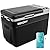 EUHOMY 12 Volt Refrigerator, 32QT(30L) Portable Refrigerator, Car Fridge APP Control, Car Refrigerator 12/24V DC 110-240V AC, Portable Freezer Usable Battery for Camping, Travel, Truck, Outdoor