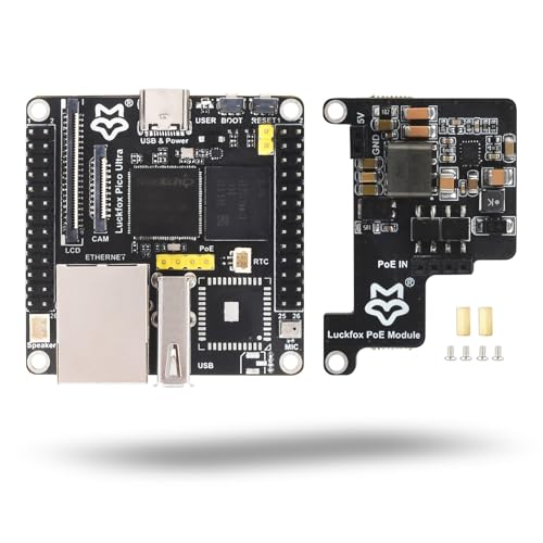 -Pico-Ultra-PoE-Kit Mini Development Board con POE Module Adopt RV1106G3 Chip EMMC Support Intelligent Coding For Embedded Applications con POE&Camera Interface... 8 GB 256 MB linux