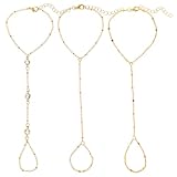 Cadeau idéal pour vos proches : chaque bracelet à bague est un cadeau idéal pour les anniversaires, les vacances, les anniversaires ou toute occasion spéciale. Que vous vous fassiez plaisir ou que vous l'offriez à un être cher, ces trois bracelets à anneaux empilables seront certainement appréciés. Le design élégant et polyvalent fait de cette bague et de ce bracelet un cadeau parfait pour toute personne qui veut ajouter une touche de glamour à son look.