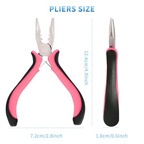 Neitsi 3 Holes Mini Plier For Micro Nano Ring Hair Extensions Opener And Removal Tool #TOP4
