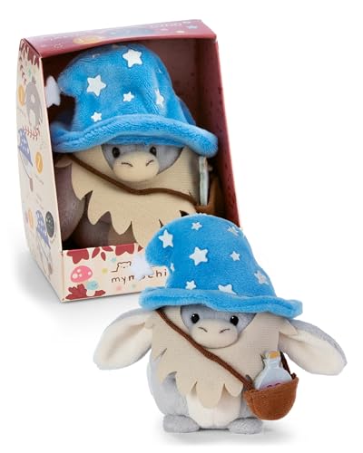 NICI- Set de Peluche Burro Earl de 8 cm, con poción y Disfraz de Mago, en Caja de Regalo, 8,5 x 6,5 x 10 cm, Gris, Suave muñeco mymochi, Adorable Animal Kawaii para abrazarlo y Jugar, 62584, Color NICI- Set de Peluche Burro Earl de 8 cm, con poción y Disfraz de Mago, en Caja de Regalo, 8,5 x 6,5 x 10 cm, Gris, Suave muñeco mymochi, Adorable Animal Kawaii para abrazarlo y Jugar, 62584, Color