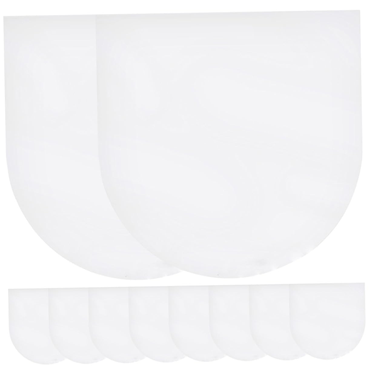 UKCOCO Fundas Bolsas Vinilo 12 Pulgadas Discos Transparentes para de 100 Unidades, Antielectrostáticas Protectoras Tamaño 30.6x30.8 Cm, Diseño para Colección de Vinilos, Uso Doméstico