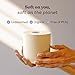 Betterway Unbleached Bamboo Toilet Paper Rolls - Eco-Friendly 3 Ply Toilet Tissue - 12 Long-Lasting Rolls - 360 Sheets/Roll - Organic, FSC Certified, Septic Safe TP - Lint-Free, PFAS-Free Bath Tissue