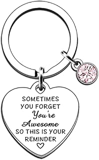 JMIMO Inspirational Keyring Gifts for Women Girls Leaving Gifts for Colleagues Coworkers Boss BFF