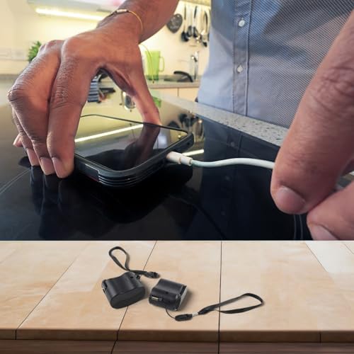 Generador Manual con Manivela USB, Pack de 2 miniatura 4