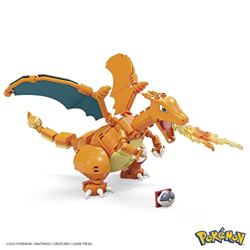 Charizard Pokémon Mega Construx el regalo de cumpleaños perfecto con bloques de Mattel 2