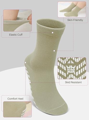 Image of Artfasion Non Slip Socks Men: Grip Anti Slip Socks for Seniors Hospital Yoga Pilates