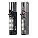 YUSUDÂ 2Â PackÂ TorchÂ Lighter, Refillable ButaneÂ Lighter with Visible Gas Fuel Tank Window, Lockable Jet Flame WindproofÂ Lighters, Creative Gift Ideas for Men